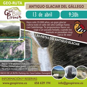 Ruta geológica guiada.