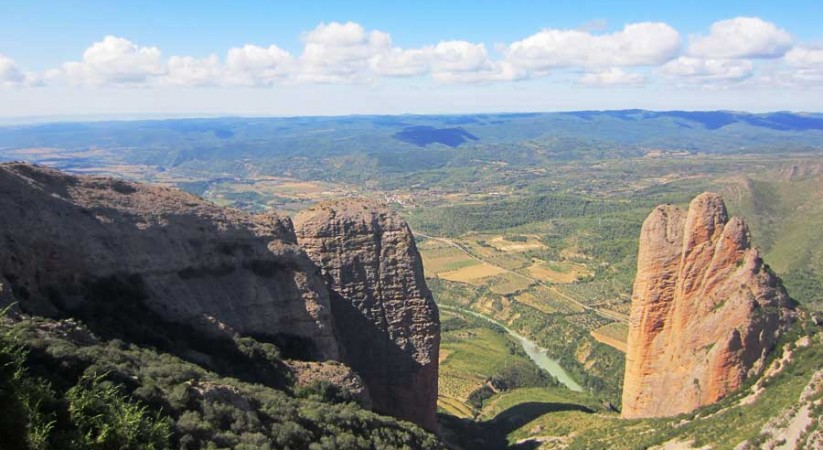 Excursión a Riglos: Relato de un niño fascinado por los buitres.