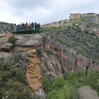 Pasarelas sobre el río Vero