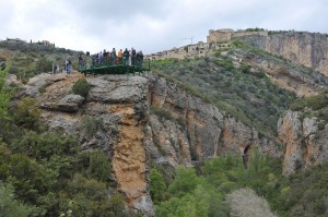 Pasarelas sobre el río Vero