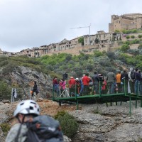 Pasarelas sobre el río Vero