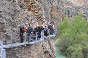Pasarelas sobre el río Vero