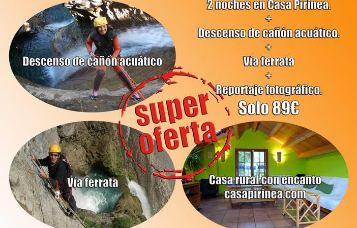 Oferta multiaventura en los Pirineos