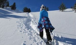 Raquetas de nieve en el Valle de Benasque