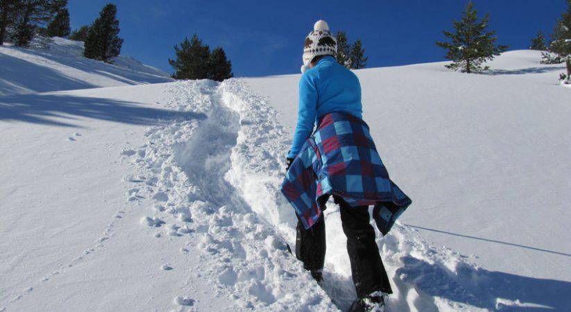 Raquetas de nieve en el Valle de Benasque
