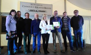 Entrega de premios del XII certamen de cuentos y relatos breves junto al fogaril.