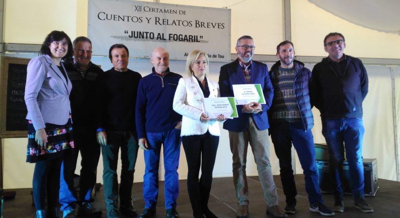 Entrega de premios del XII certamen de cuentos y relatos breves junto al fogaril.