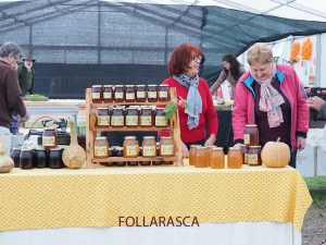 Feria-mercado de Follarasca. Miel de Solipueyo.