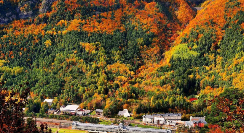 En Huesca te van a salir los colores.